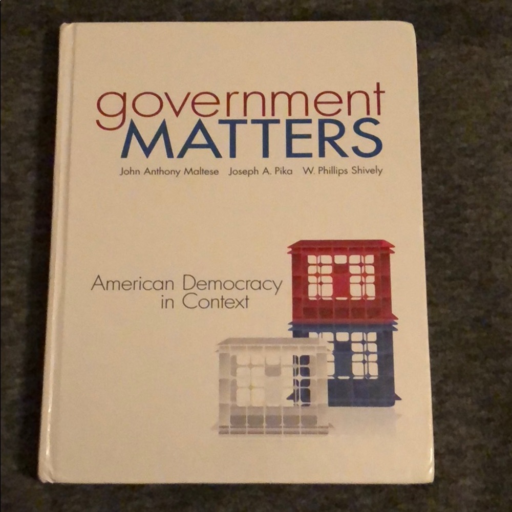 Textbook: government matters
